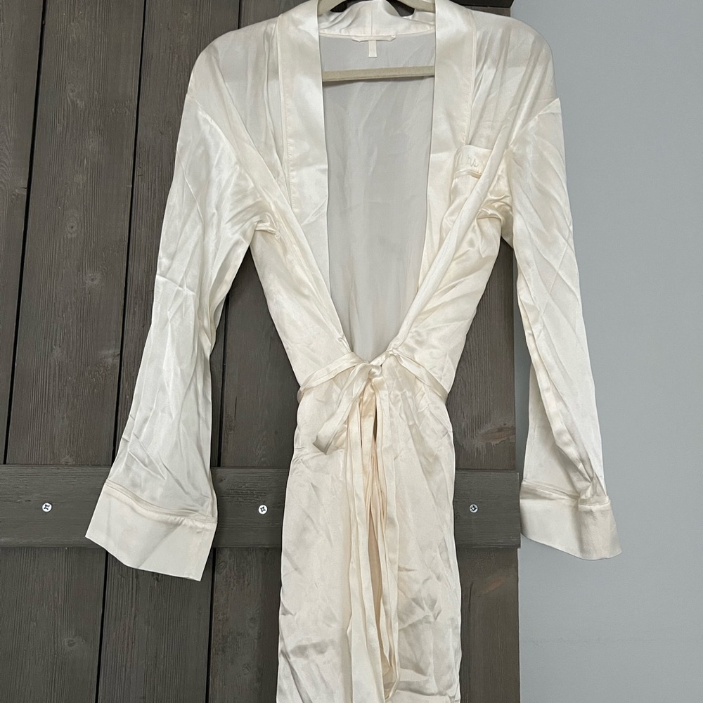 SKIMS Silk Robe